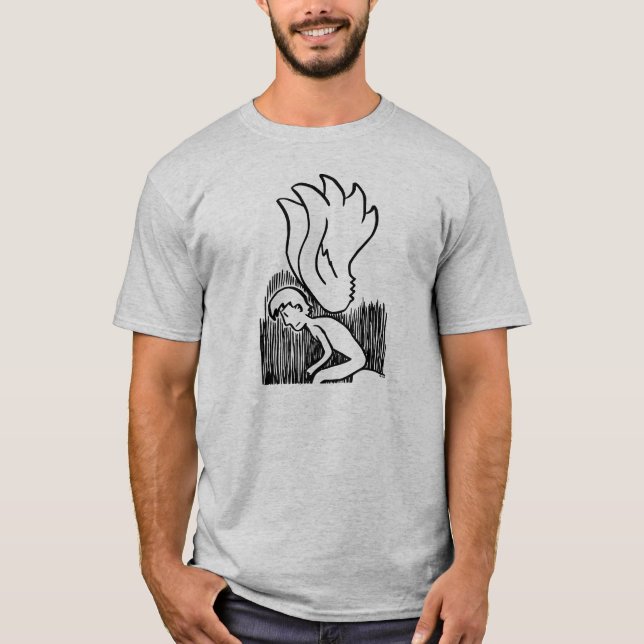 Engels-Junge T-Shirt (Vorderseite)