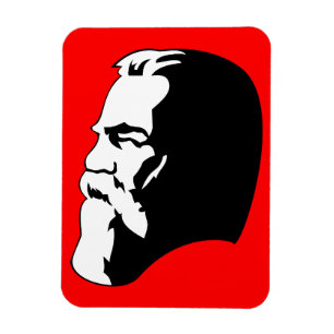 Engels, Kommunismus, Sozialismus, Sowjetunion Magnet