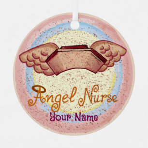 Engels Krankenschwester Ornament Aus Metall