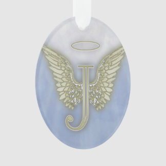 Engels-Monogramm des Buchstabe-J Ornament