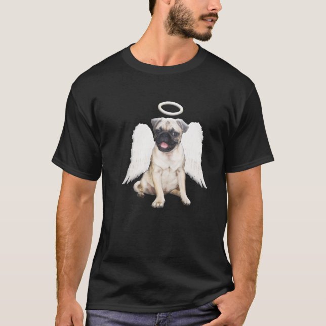 Engels-Mops T-Shirt (Vorderseite)