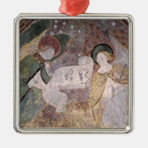 Engels-Musiker Silbernes Ornament