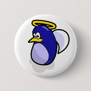 Engels-Pinguinknopf Button