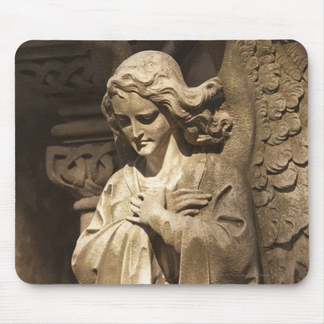 Engels-Statue mit den gekreuzten Händen, Buenos Mousepad (Vorne)