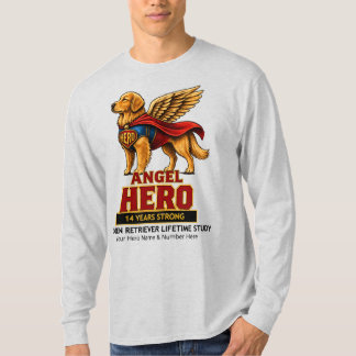 Engels Superhelden-Design T-Shirt