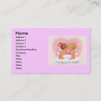 ENGELS-VISITENKARTEN VISITENKARTE