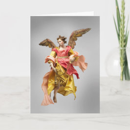 Engels-Weihnachtskarte Feiertagskarte