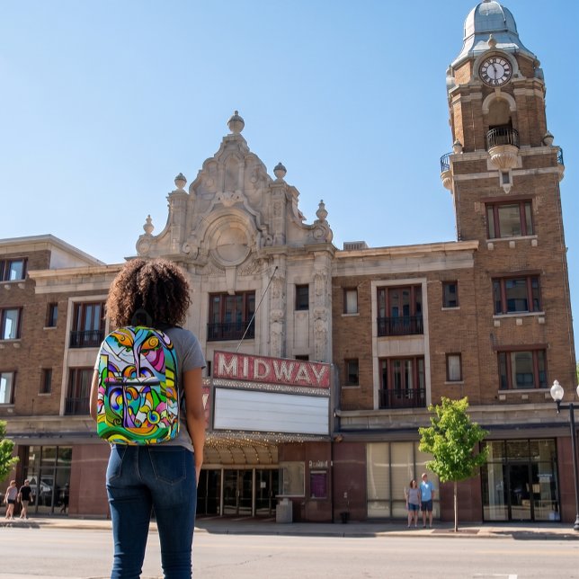 Engelsbaum Bedruckter Rucksack (Von Creator hochgeladen)