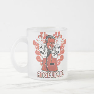 Engelschwarz Mattglastasse