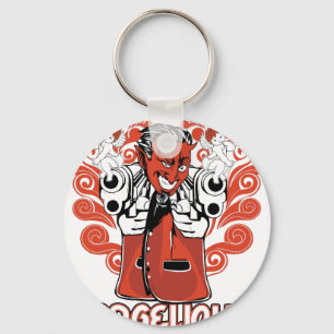 Engelschwarz Schlüsselanhänger