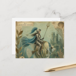 Engelsfisch-Ritter Postkarte