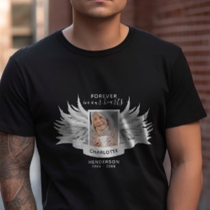 Engelsflügel-Foto In liebevoller Erinnerung Trauer T-Shirt