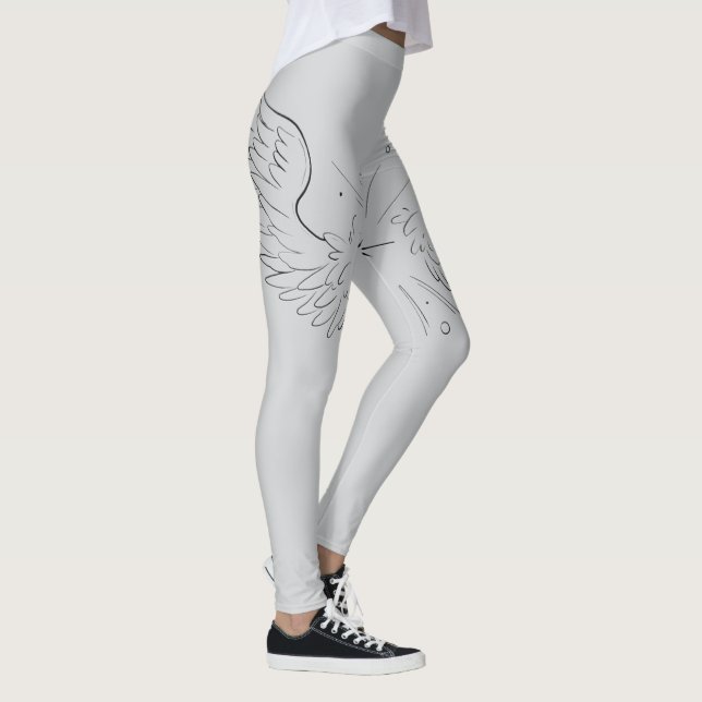{Engelsflügel} Leggings (Rechts)