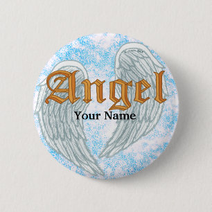 Engelsflügel Pin Button