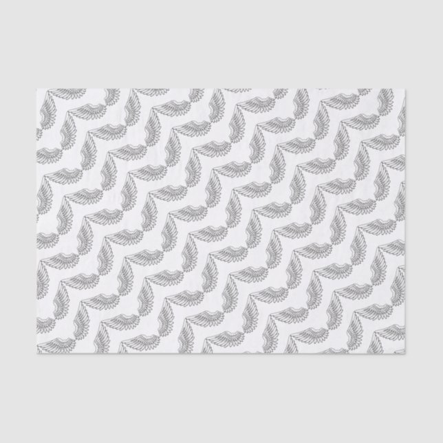 Engelsflügel Seidenpapier (Vorderseite)