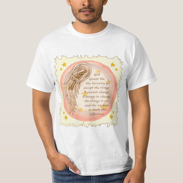 Engelsgebet der Ruhe  T-Shirt (Vorderseite)