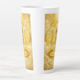Engelsglaube Goldenes Herz Milchtasse