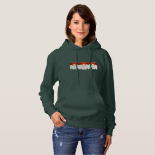 Engelsglaube Silberherz Hoodie