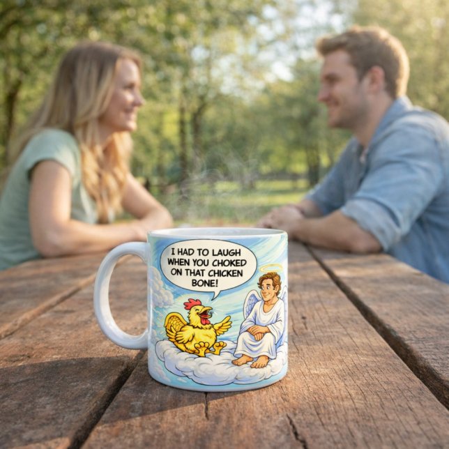 Engelshähnchen im Himmelwitz Tasse (Von Creator hochgeladen)