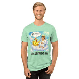 Engelshähnchen im Himmelwitz Tri-Blend Shirt
