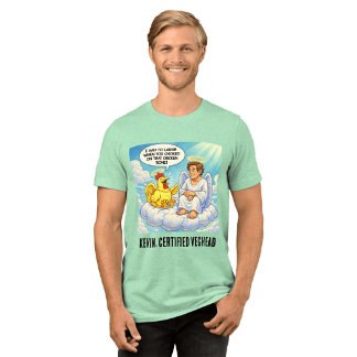 Engelshähnchen im Himmelwitz Tri-Blend Shirt
