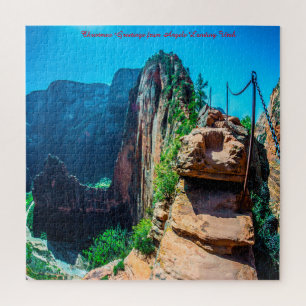 Engelslandung Utah Weihnachtsgrüße Puzzle