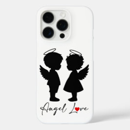 Engelsliebe – Süßes Engel-Paar-Design iPhone 16 Pro Hülle