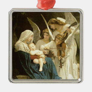 Engelslied Weihnachten Jesus Krippe Ornament Aus Metall
