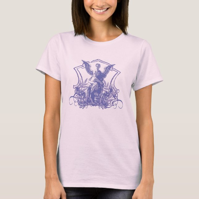 Engelstatue T-Shirt (Vorderseite)