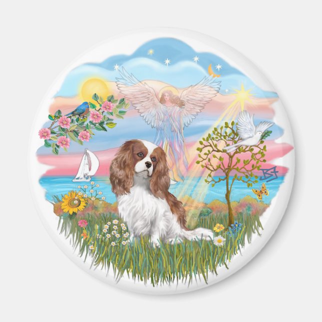 Engelstern - Blenheim Cavalier Magnet (Vorne)
