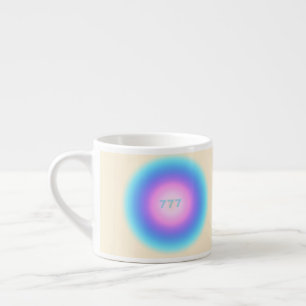 Engelzahlen 777 - Gutes Glück Espressotasse