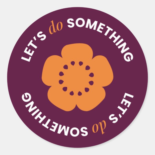 EngenderHealth: Let's Do Something - Stickers (Vorderseite)