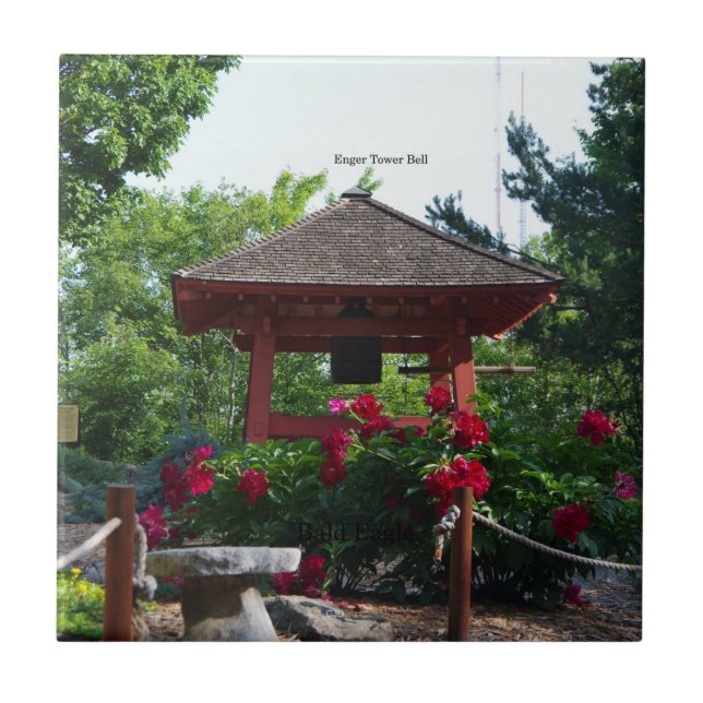 Enger Tower Bell Fliese (Vorderseite)