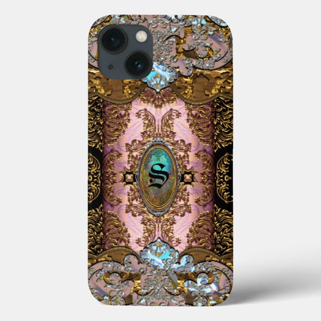 Enghelryste-Monogramm X Case-Mate iPhone Hülle (Rückseite)