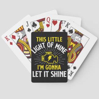 Engine Control Light - Car Guy Auto Mechanic Spielkarten