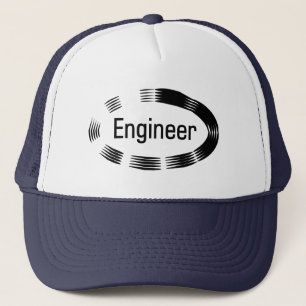 Engineer Black Oval Truckerkappe