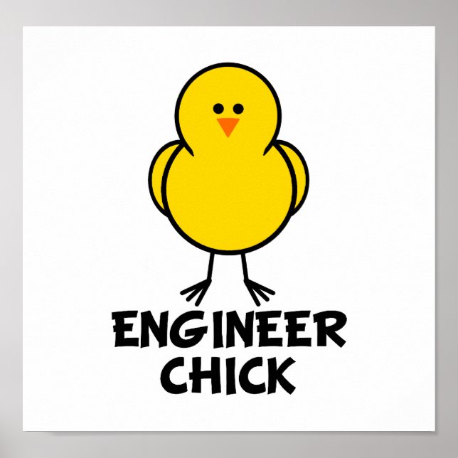 Engineer Chick Poster (Vorne)