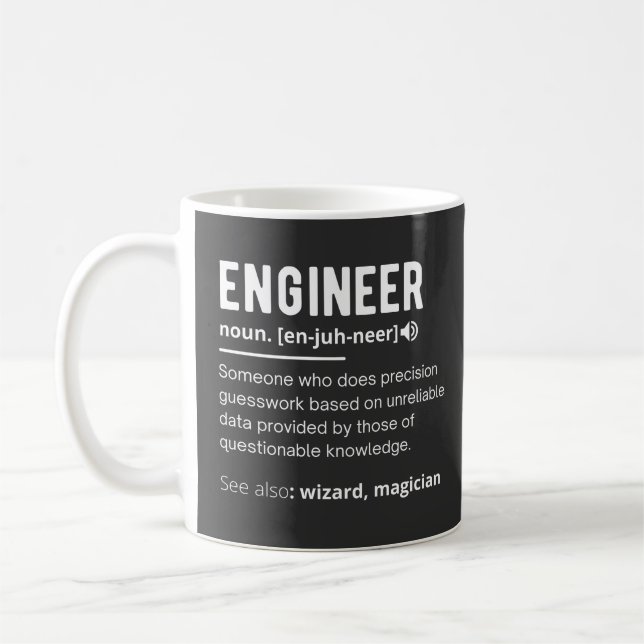 ENGINEER DEFINITION KAFFEETASSE (Links)