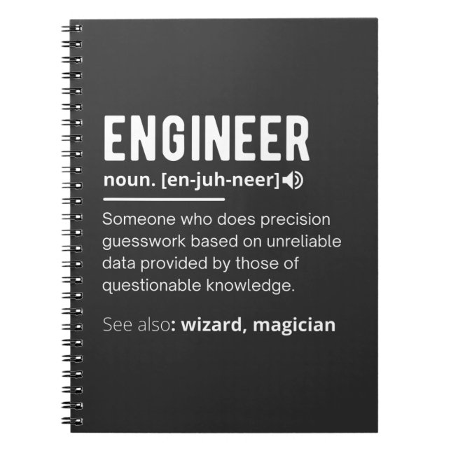 ENGINEER-DEFINITION NOTIZBLOCK (Vorderseite)
