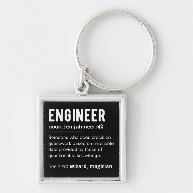 ENGINEER-DEFINITION SCHLÜSSELANHÄNGER (Vorne)