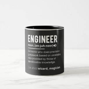ENGINEER DEFINITION ZWEIFARBIGE TASSE