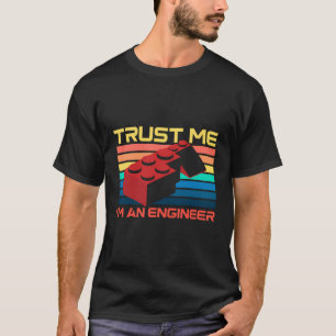 Engineer Master Builder Gebäude Blocks Bricks Bri T-Shirt