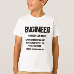 ENGINEER NOUN Funny Engineering Quotes Abschluss T-Shirt