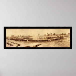 Engineer Review Army Foto 1918 Poster