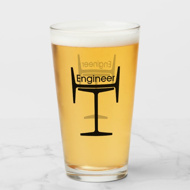 Engineer Steel Beams Glas (Vorne (Gefüllt))