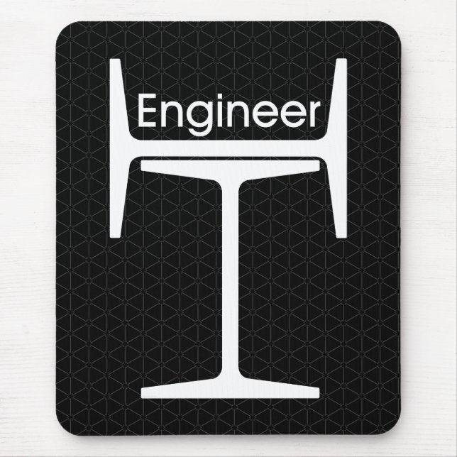 Engineer Steel Beams Mousepad (Vorne)
