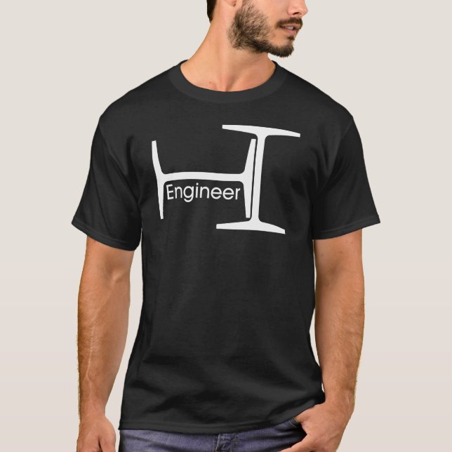 Engineer Steel Beams T-Shirt (Vorderseite)