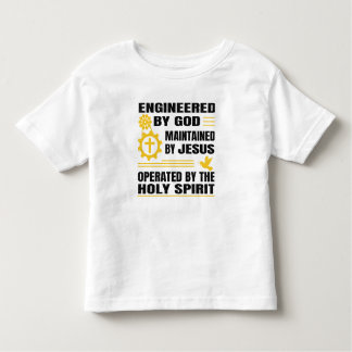 Engineered by God, Maintained by Jesus,  Kleinkind T-shirt