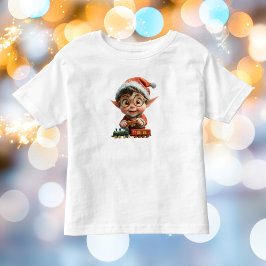 Engineering Baby Christmas Elf Kleinkind's T-Shirt