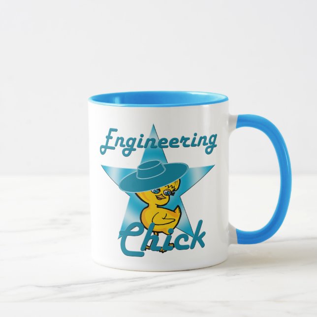 Engineering Chick #7 Tasse (Rechts)
